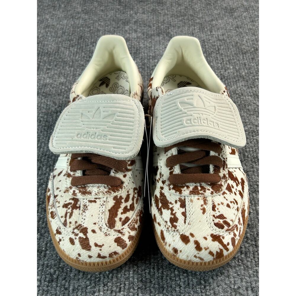 Adidas Samba LT W Cow Print Pony Hair Mary Jane Shoes Women's 5.5 - Picture 4 of 11